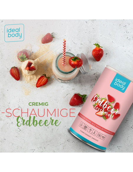 ERDBEERE IdealBody® Proteinshake-Pulver